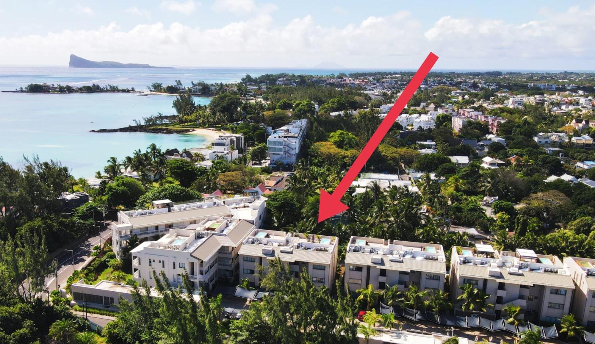 Eden-2 Bedrooms With Private Rooftop Terrace & Pool, Access To Private Beachclub, Ki Residences, Pereybere - Managed By Ksn